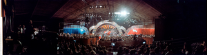 The Jerry Lewis MDA telethon at Caesars Palace, Las Vegas, Nevada: panoramic photograph