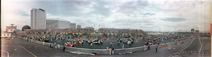 1982 Grand Prix at Caesars Palace, Las Vegas, Nevada: panoramic photograph