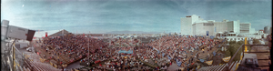 Ray "Boom Boom" Mancini vs. Kim Duk-koo fight at Caesars Palace, Las Vegas, Nevada: panoramic photograph