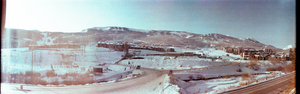 Snowmass and golf course, Aspen, Colorado: panoramic photograph