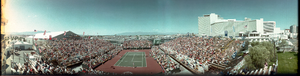 Alan King Tennis Classic tournament at Caesars Palace, Las Vegas, Nevada: panoramic photograph