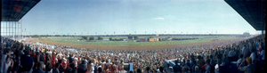 Arlington Park Racetrack, Chicago, Illinois: panoramic photograph