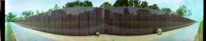 Vietnam Veterans Memorial, Washington, D.C.: panoramic photograph