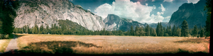 Yosemite National Park, California: panoramic photograph