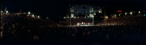 Marvin Hagler vs. Tommy Hearns fight at Caesars Palace, Las Vegas, Nevada: panoramic photograph