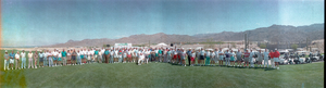 Padre Classic #1 at Bighorn Country Club, Palm Desert, California: panoramic photograph