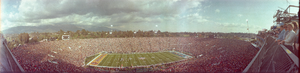 Super Bowl XVII: Washington Redskins vs. Miami Dolphins, Pasadena, California: panoramic photograph