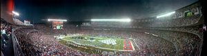 Super Bowl XXII: Washington Redskins vs. Denver Broncos, San Diego, California: panoramic photograph