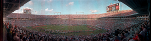 Super Bowl XXIII: San Francisco 49ers vs. Cincinnati Bengals, Miami, Florida: panoramic photograph