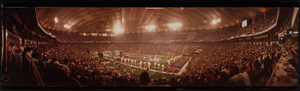 Super Bowl XXVI: Washington Redskins vs. Buffalo Bills, Minneapolis, Minnesota: panoramic photograph