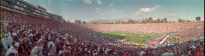 Super Bowl XXVII: Dallas Cowboys vs. Buffalo Bills, Pasadena, California: panoramic photograph