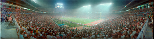 Super Bowl XXIX: San Francisco 49ers vs. San Diego Chargers, Miami, Florida: panoramic photograph