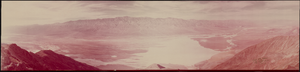 View from Dante's View at Death Valley, California: panoramic photograph