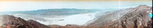 View from Dante's View at Death Valley, California: panoramic photograph