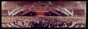 United Food and Commercial Workers Union in Moscone Convention Center in San Francisco, California: panoramic photograph