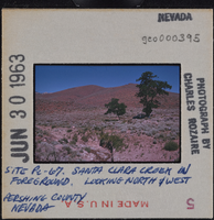 Photographic slide of geological site in Pershing County, Nevada, circa early 1960s