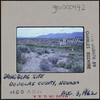 Photographic slide of Dangberg Ranch, Nevada, August 3, 1962