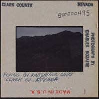 Photographic slide of Pintwater Cave area, Nevada, circa 1963-1964