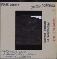Photographic slide of Pintwater Cave, Nevada, circa 1963-1964