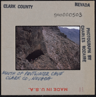 Photographic slide of Pintwater Cave, Nevada, circa 1964-1965