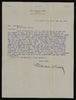 Correspondence, William H. King to Levi Syphus