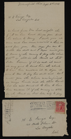 Correspondence, B.O. Hildreth to H.E. George