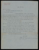 Correspondence, F.R. McNamee to H.E. George