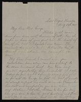 Correspondence, Helen J. Stewart to Sadie George