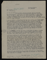 Correspondence, Levi Syphus to Dr. W.E. Neel