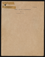 Sale of water - Classification Volume I