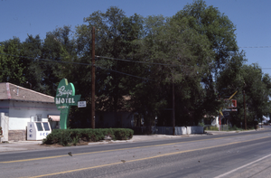 The Sage Motel sign, Lovelock, Nevada: photographic print