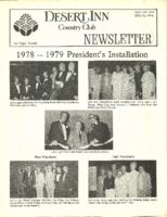 Newsletter from the Desert Inn Country Club, 1978