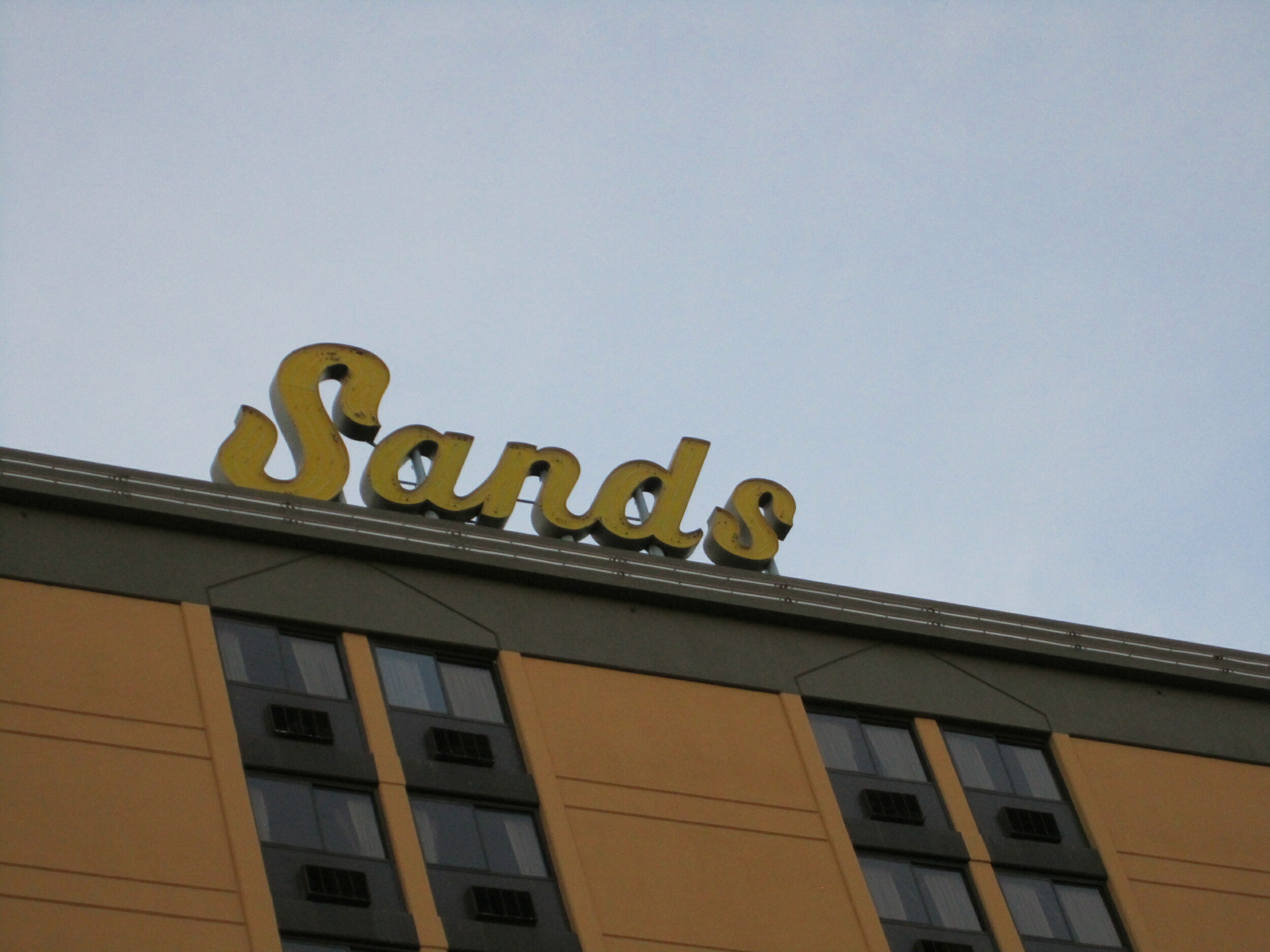 Sands Regency roof mounted sign, Reno, Nevada: photographic print