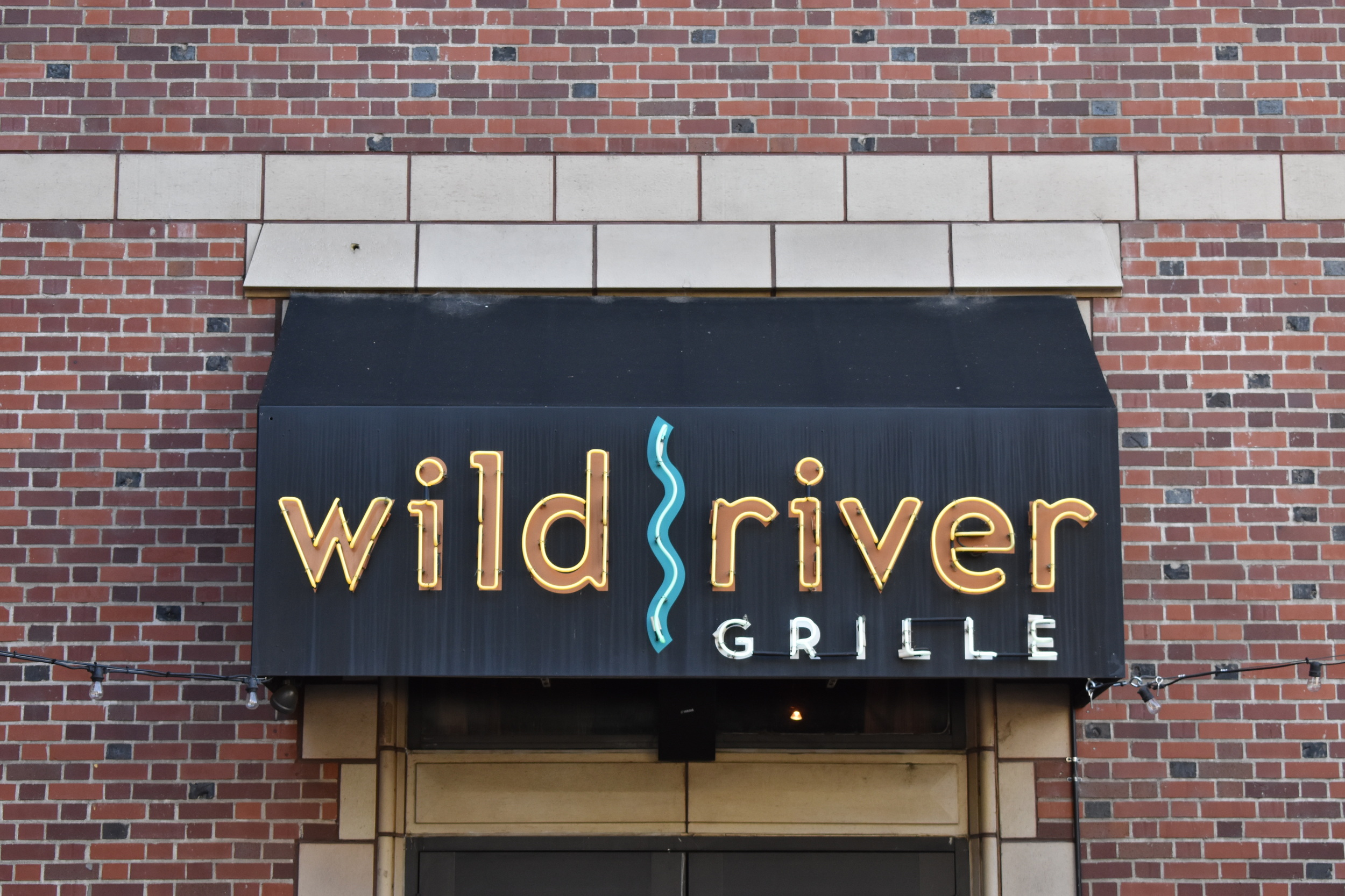 Wild River Grille wall mounted signs, Reno, Nevada