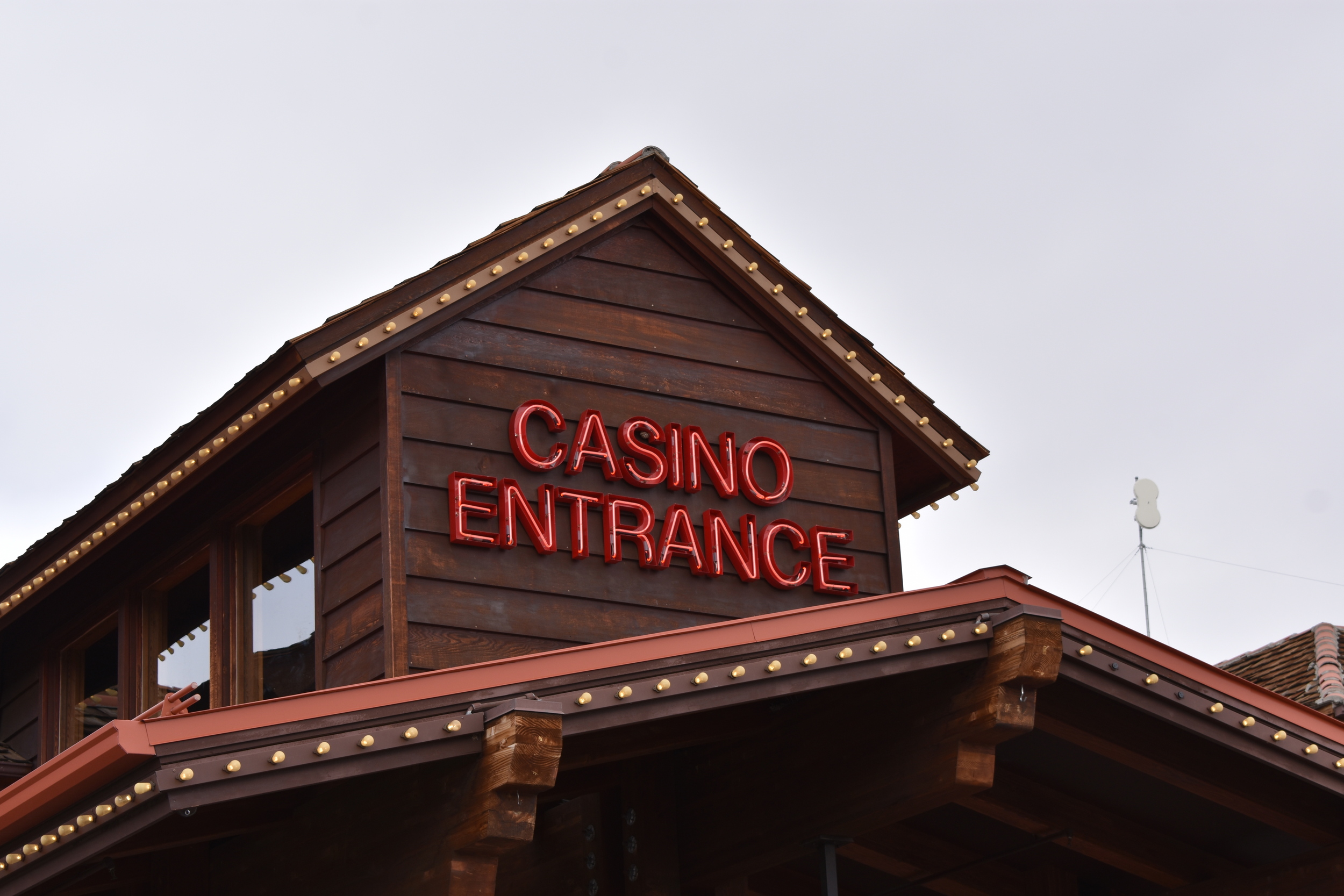 Carson Valley Inn Casino wall mounted sign, Minden, Nevada