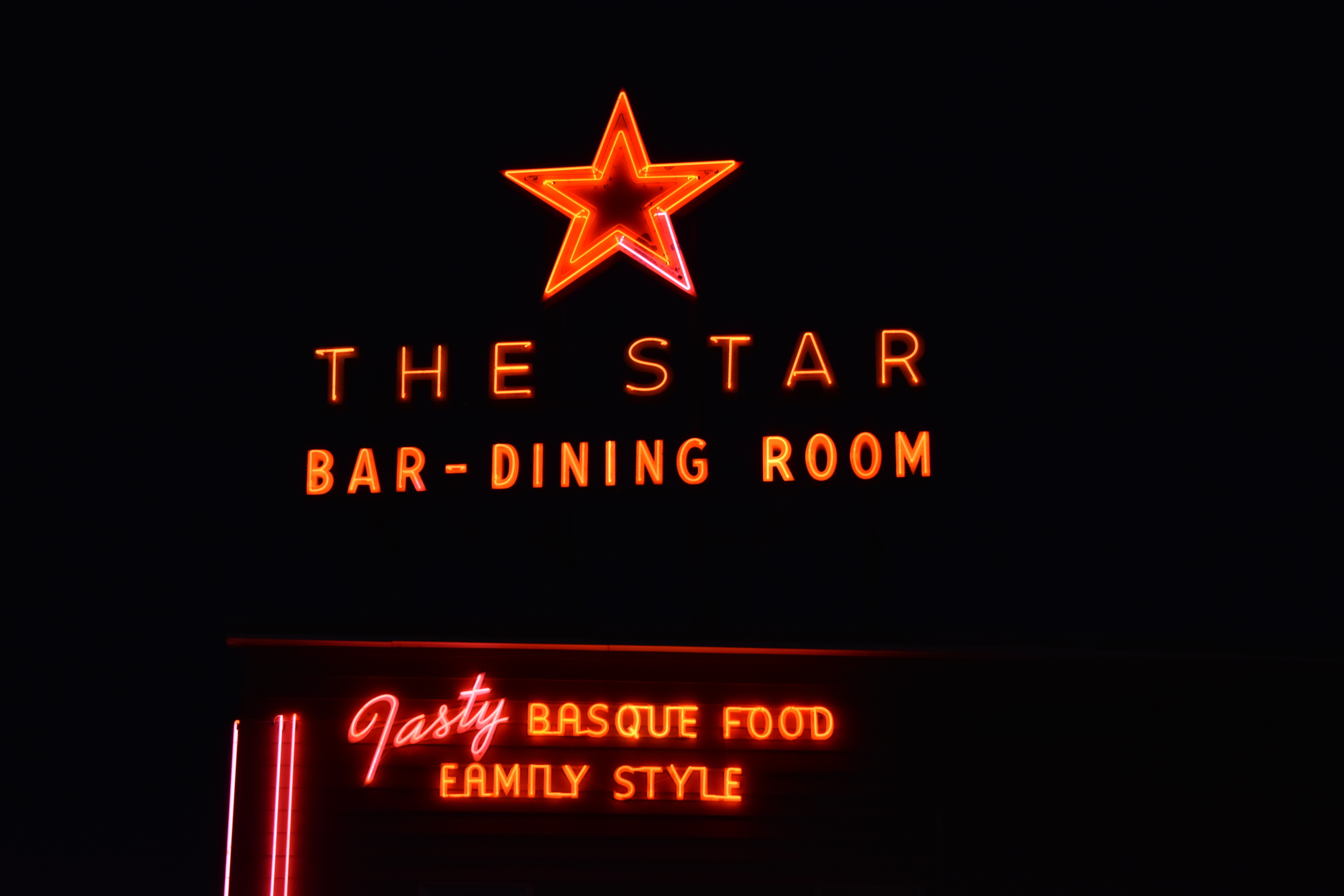The Star roof and wall mounted signs, Elko, Nevada