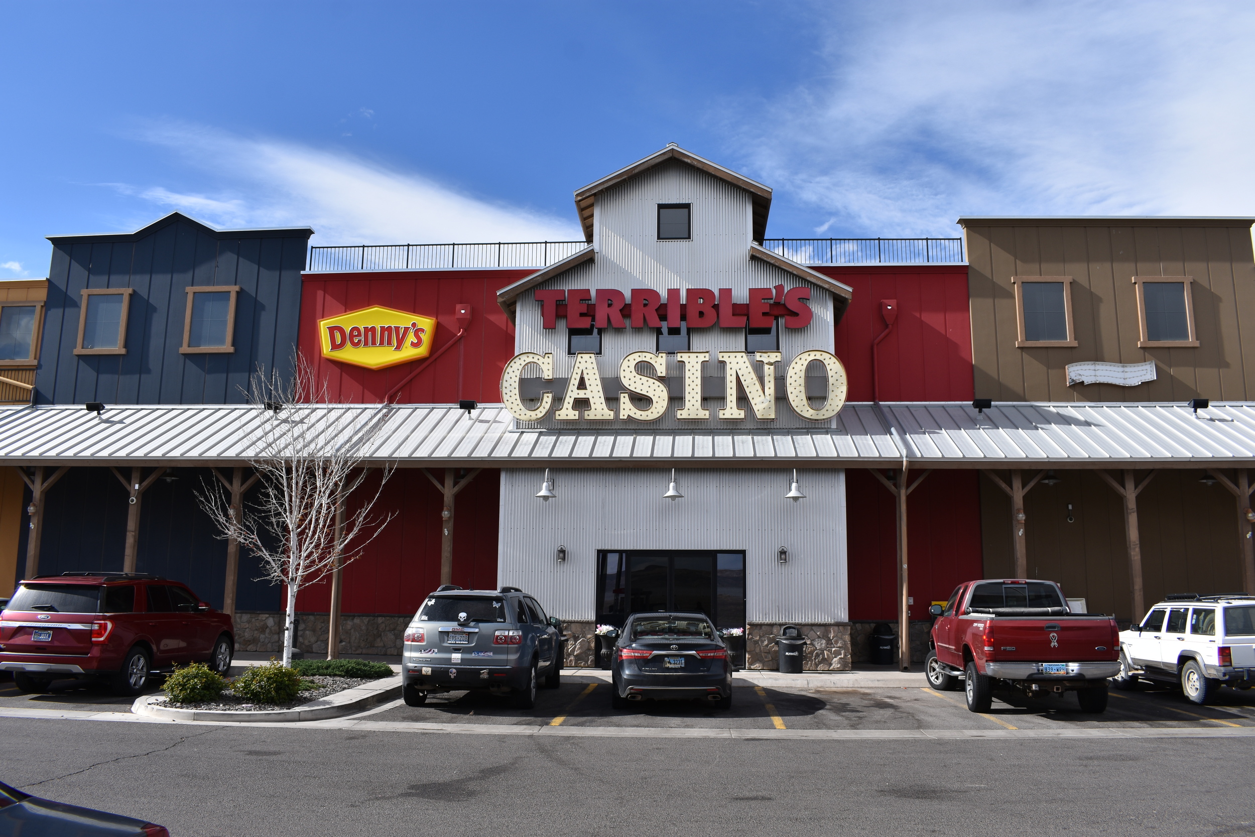 Terrible's Casino wall mounted signs, Fernley, Nevada