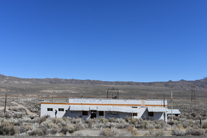 Mineral Hot Springs ruin, Jackpot, Nevada