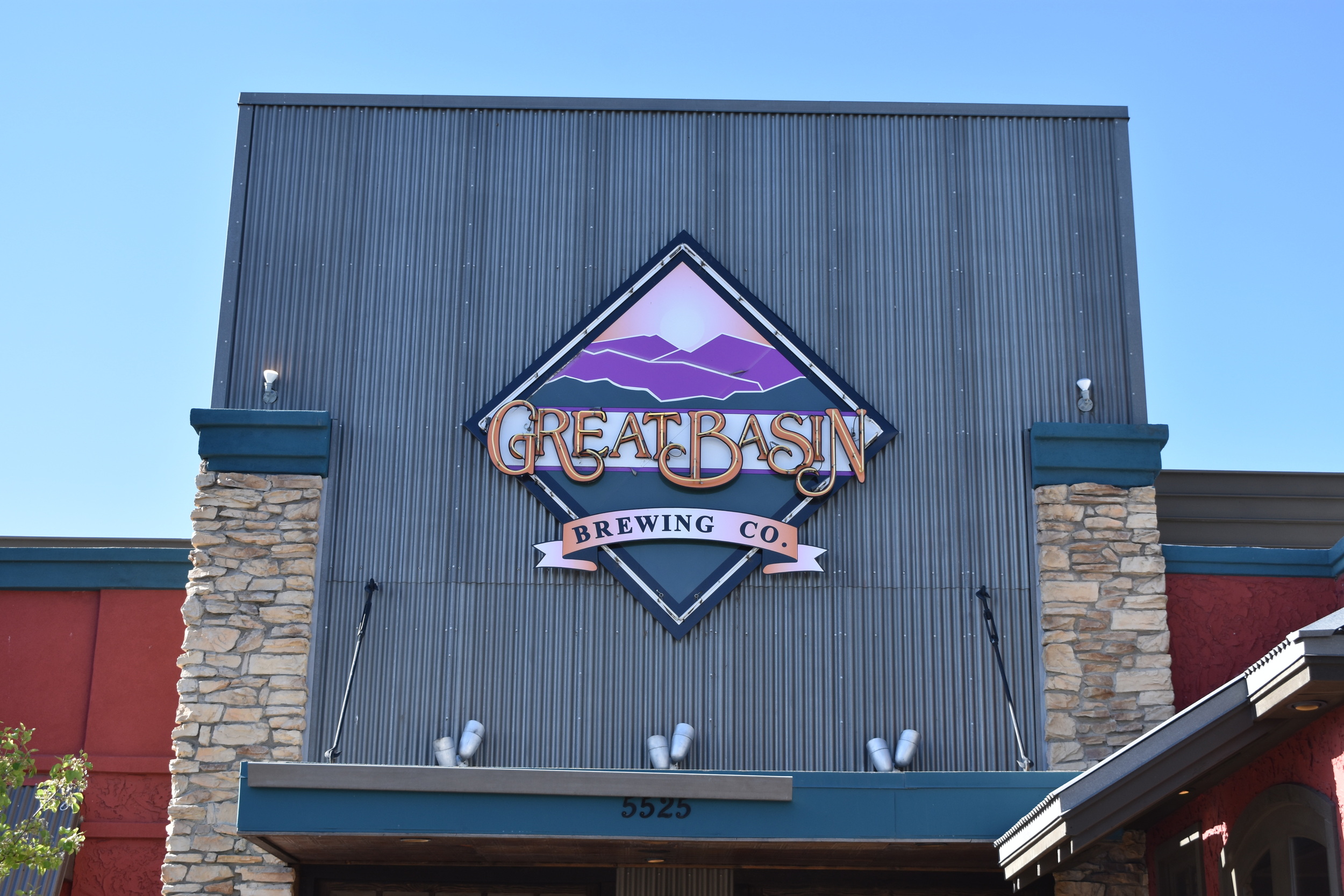 Great Basin Brewing Company ~ Reno wall mounted signs, Reno, Nevada