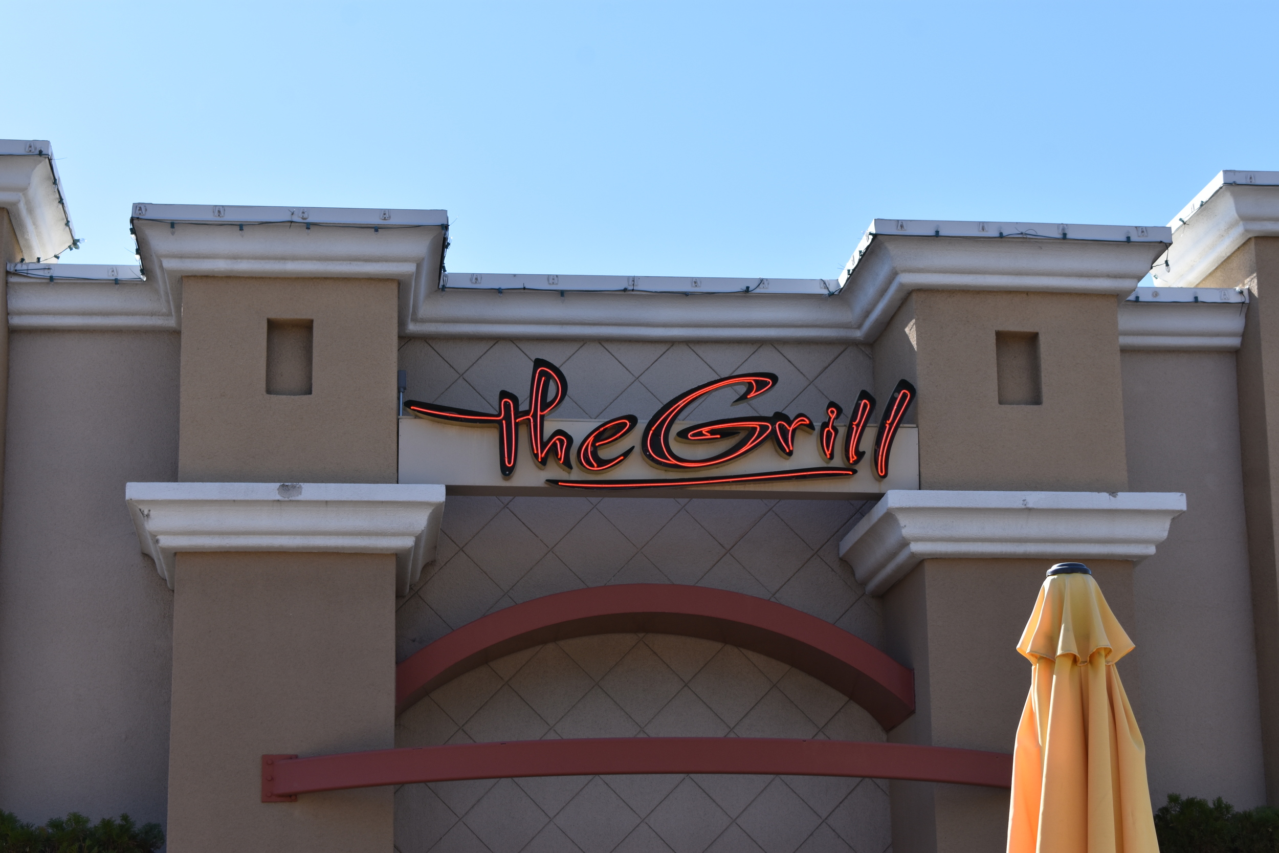The Grill at Quail Corners wall mounted sign, Reno, Nevada