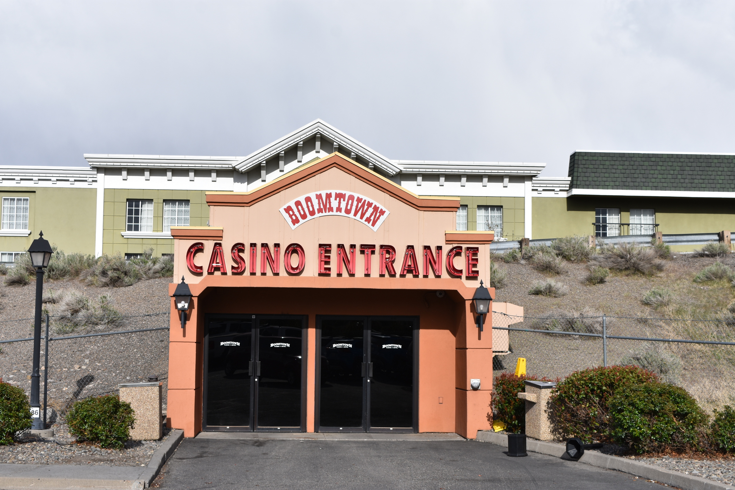 Best Western Plus Boomtown Casino Hotel wall mounted sign, Verdi, Nevada