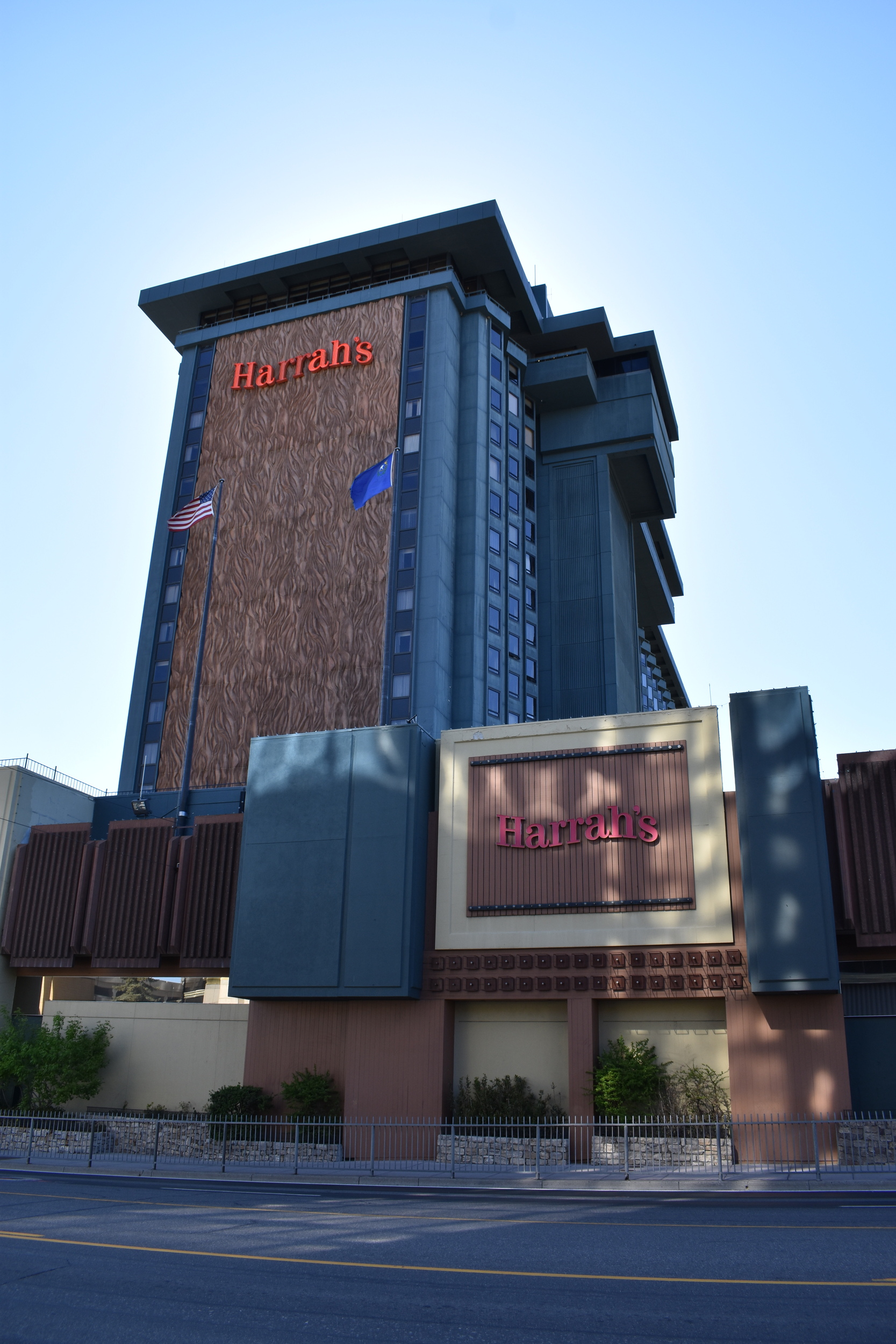 Harrah's Lake Tahoe wall mounted signs, Stateline, Nevada