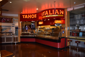 Tahoe Italian Kitchen wall mounted sign, Stateline, Nevada