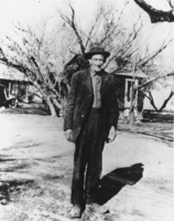 Ralph Jacobus "Dad" Fairbanks in Shoshone, California: photographic print