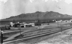 View of Death Valley Junction, California: photographic print