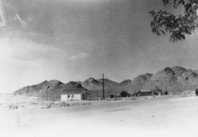 Main Street looking south toward Death Valley: photographic print