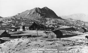 Postcard of Tonopah, Nevada: photographic print