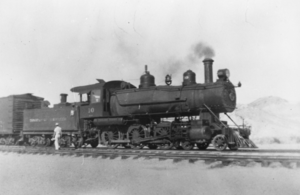 Tonopah and Tidewater Railroad Engine No. 10: photographic print