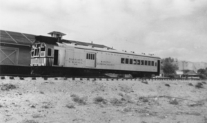 Tonopah and Tidewater Railroad car: photographic print