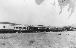 Tonopah and Tidewater Railroad cars: photographic print